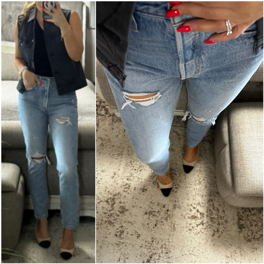 Last🍂New🖤🤍Designer inspired Beige black sling back pumps